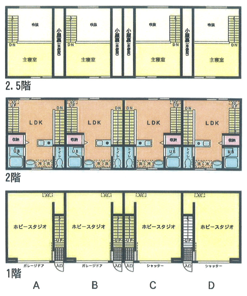 ホビースタジオ東松山 間取図